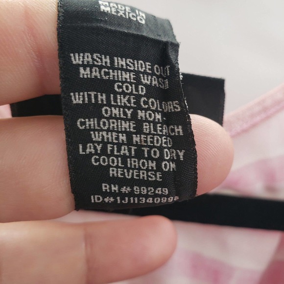 Maggie Barnes ruffle layered knit top womens plus size 5x pink ombre 3/4 sleeve - Picture 5 of 10